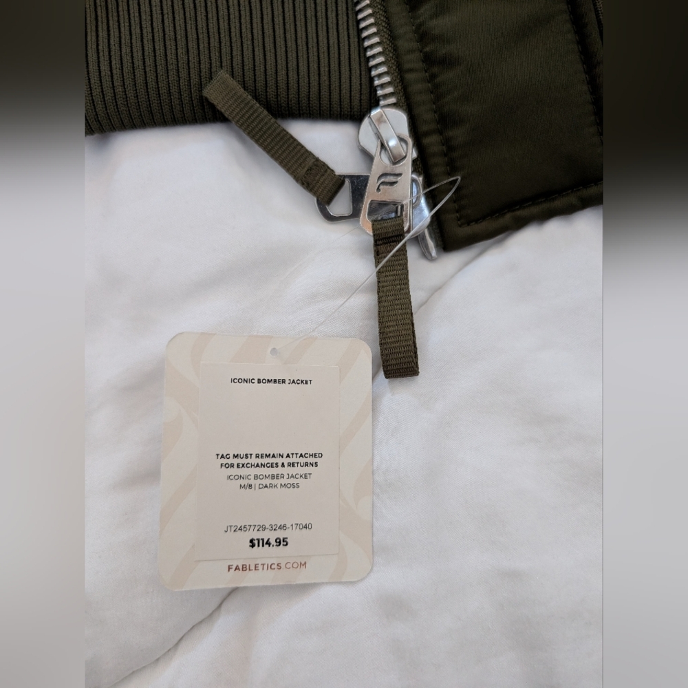 Fabletics Iconic Bomber Jacket - Picture 3 of 9